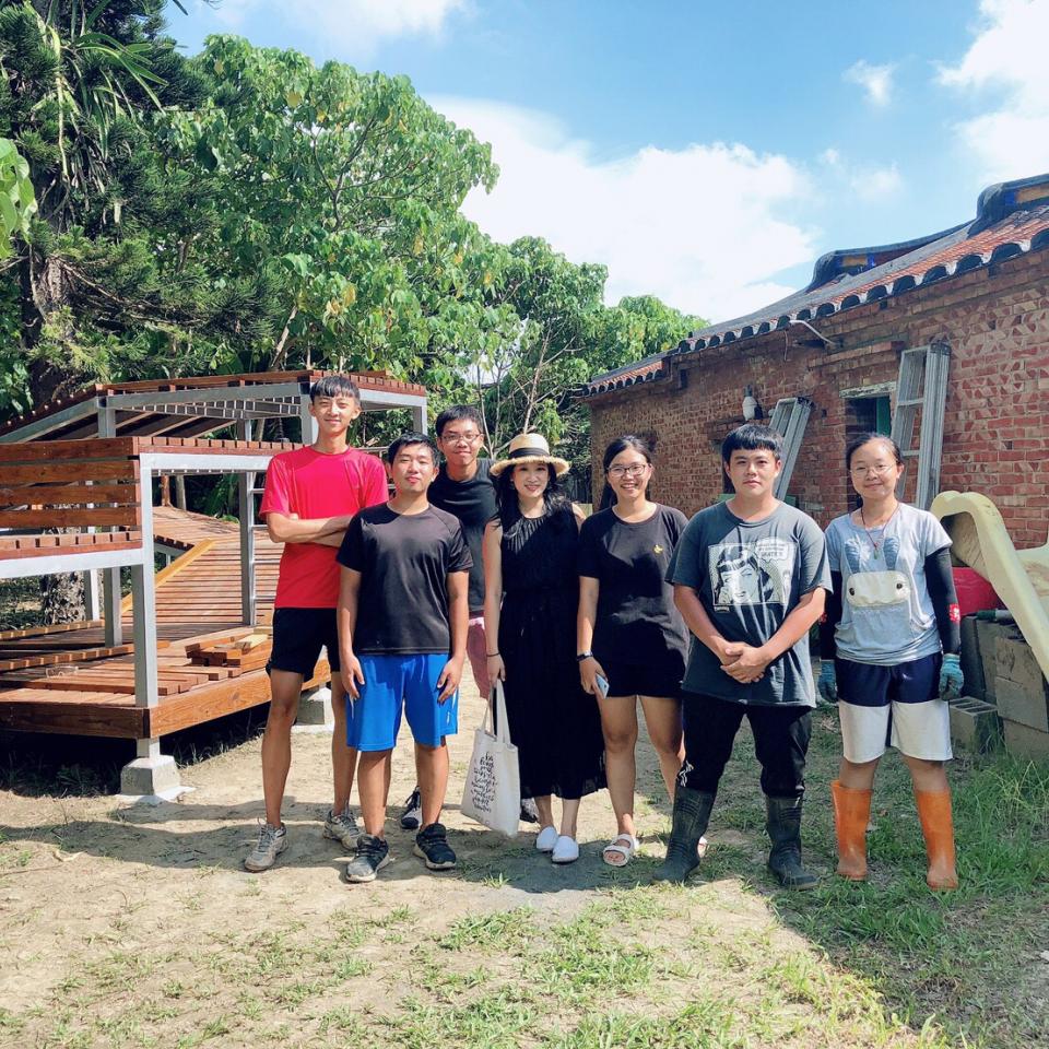 2020.07~08 Ming Chuan Department of Architecture went to Tainan during summer vacation to build a resting platform for the community