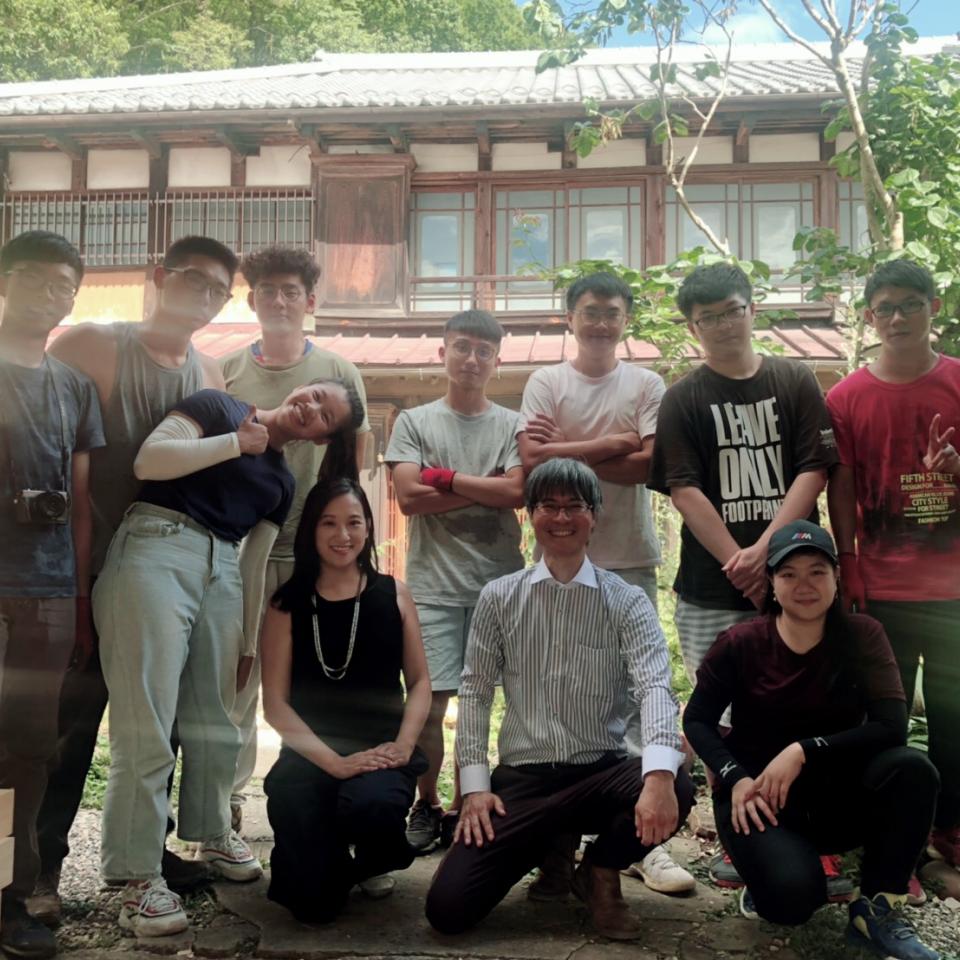 2019 Summer 銘傳建築學生前往日本甲府的VAN COLLAR進行實構築實習，學習日本傳統構築工法！